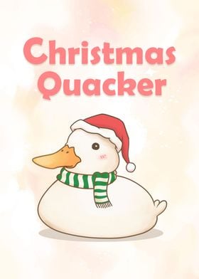 Christmas Quacker Duck