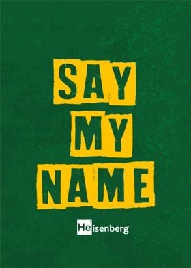 say my name