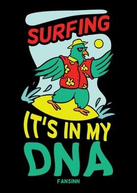 Surfing Its In My DNA