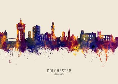 Colchester Skyline England