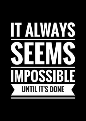 quotes impossible 