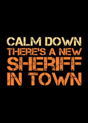 New Sheriff in town