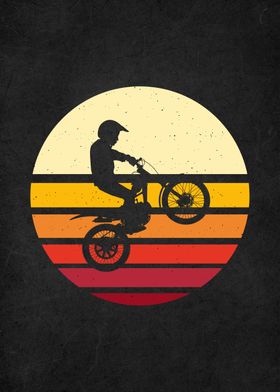 vintage retro motor cross