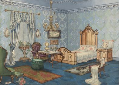 Bedroom 1882 by Perkins