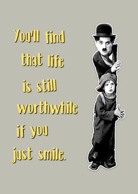 Chaplin Life Quote