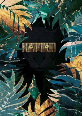 Black Panther Prowl Jungle