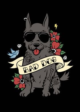 Scottish Terrier Bad Dog 