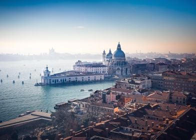 Views of old Venice Italy