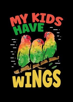 My kids have wings