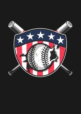 Baseball Player Badge