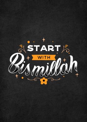 start with basmalah