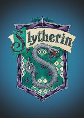 'Slytherin Emblem' Poster by Wizarding World | Displate