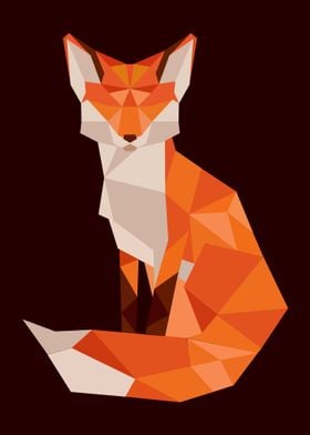 Fox pop art