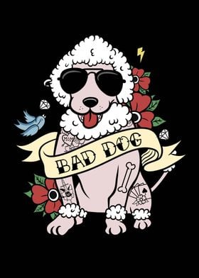 Poodle Bad Dog 