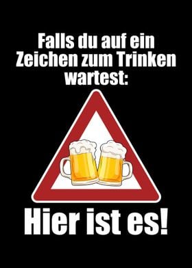 Zeichen Zum Trinken Party