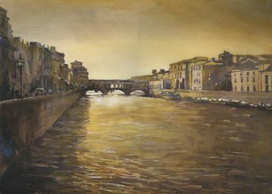 Ponte Vecchio Florence art
