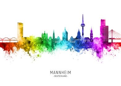 Mannheim Skyline