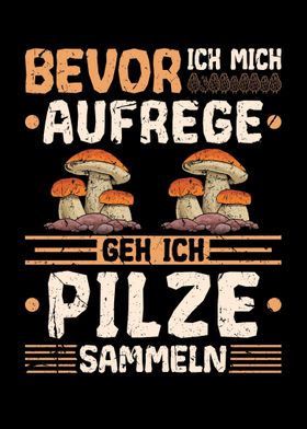 Pilze Sammeln Pilz Sammler