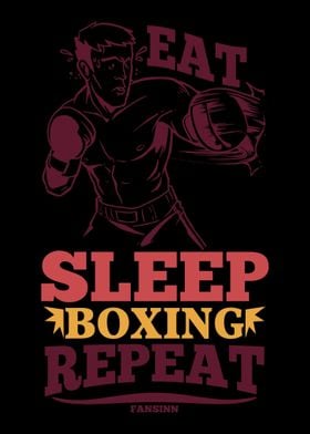 Eat Sleep Boxing Repeat