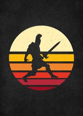 vintage retro gladiator