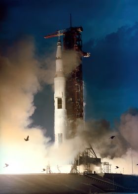 Saturn V launch