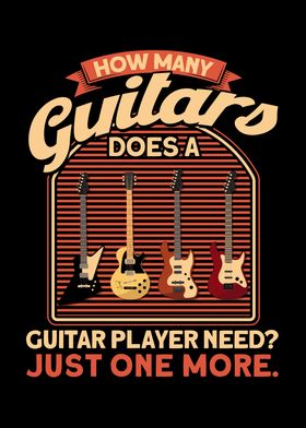 How Many Guitars Does A