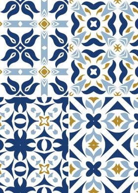 Mediterranean Blue Tile 26