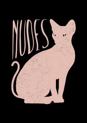 Nudes Sphynx Cat