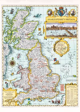 Britannia Old Map