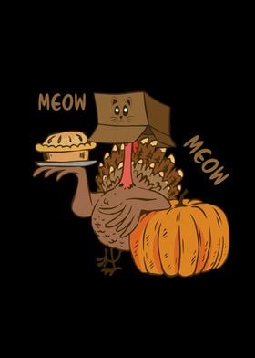 Cat Meow Thanksgiving