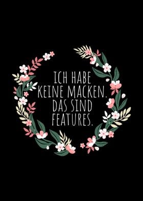 Keine Macken Features