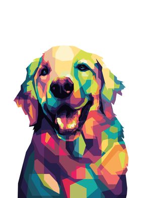 Dog Colorful
