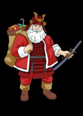 Christmas Samurai Warrior