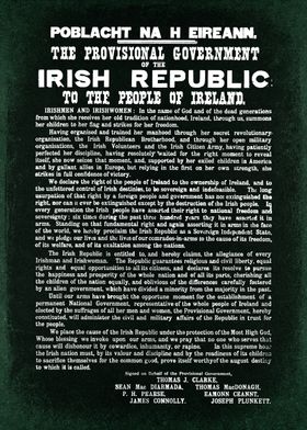 Irish Proclamation Ireland