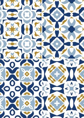 Mediterranean Blue Tile 29