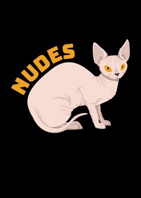 Nudes Sphynx Cat