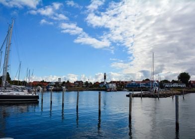 Harbor with Lighthouse 