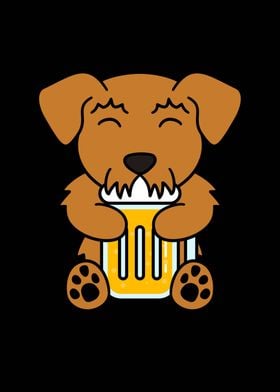 Airedale Terrier Beer 