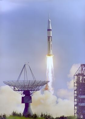 Saturn 1B Launch