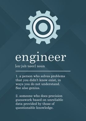 Funny Engineer Definition