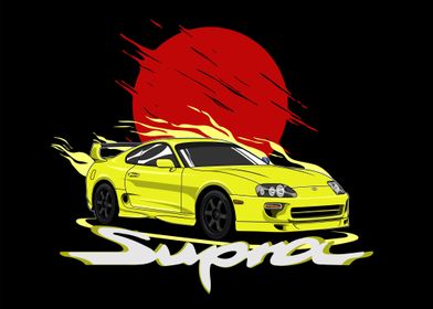 Toyota Supra MK IV Moon 10