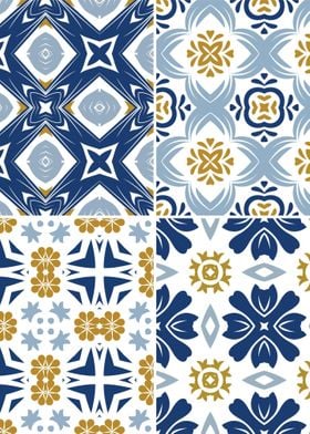 Mediterranean Blue Tile 31