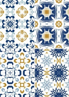 Mediterranean Blue Tile 37