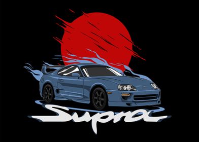 Toyota Supra MK IV Moon 2