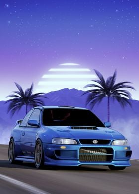 Subaru Synthwave