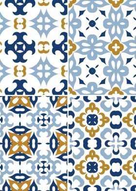 Mediterranean Blue Tile 39