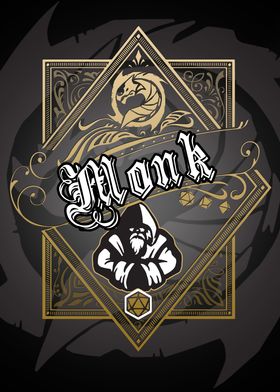 Monk class emblem