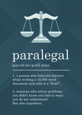 Funny Paralegal Definition