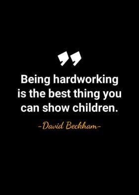 David Beckham quotes 