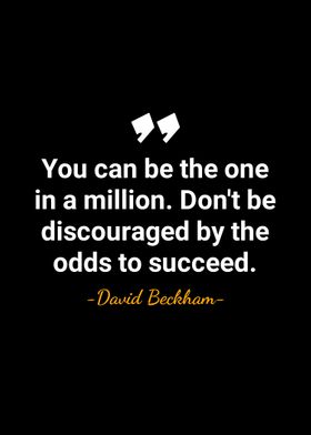 David Beckham quotes 